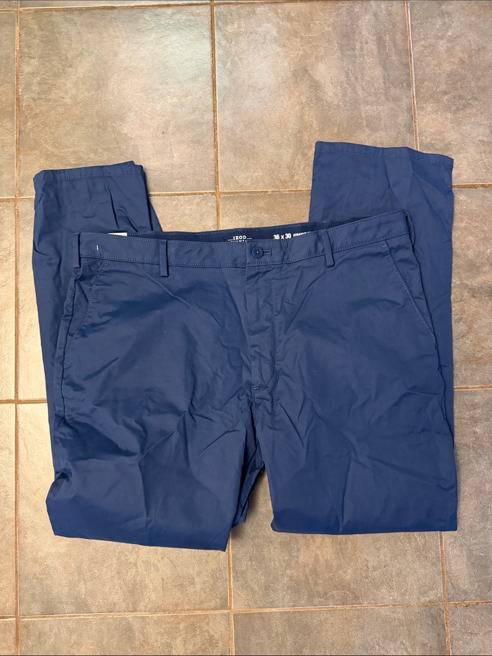 Izod Navy Blue Chino Pants